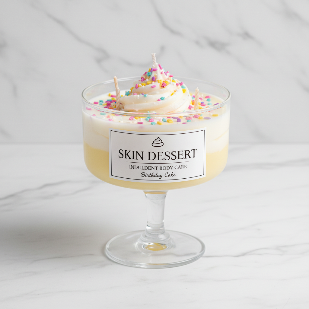 Birthday Cake Soy Candle