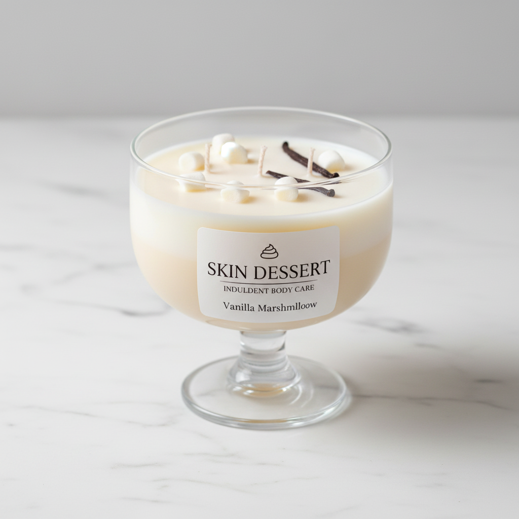 Vanilla Marshmallow Soy Candle