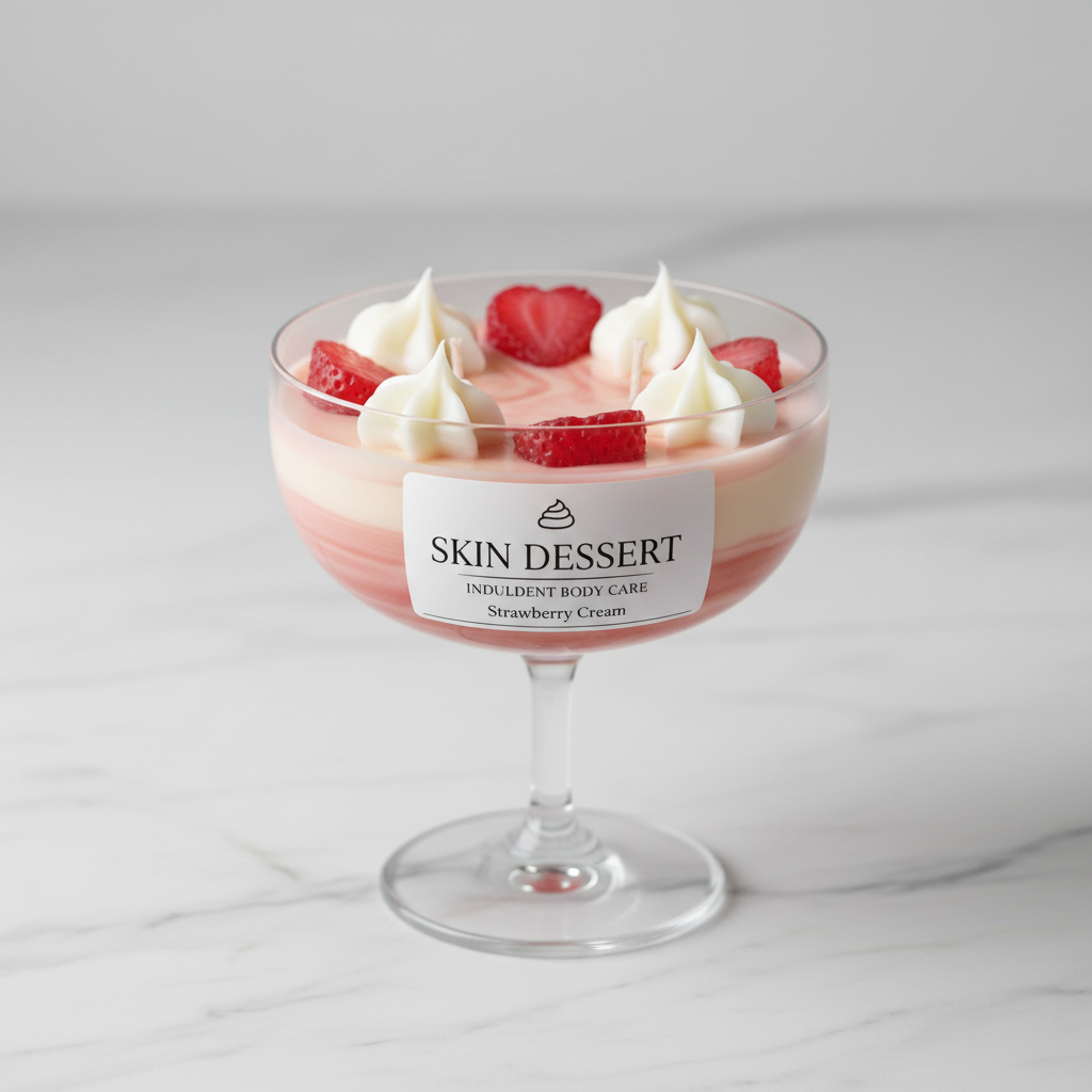 Strawberry Cream Soy Candle