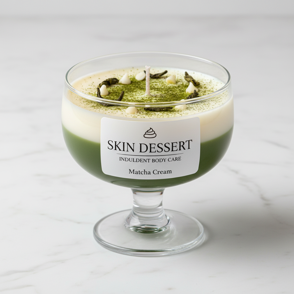 Matcha Cream Soy Candle