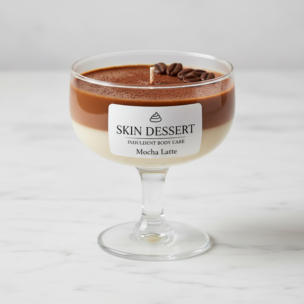 Mocha Latte Soy Candle