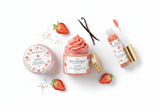 Lip Scrub, Balm & Oil Combo - Updated
