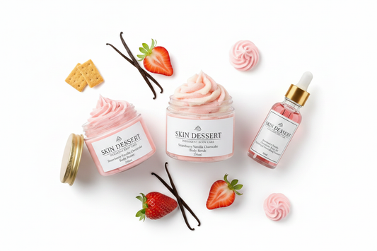 Strawberry Vanilla Cheesecake Body Combo